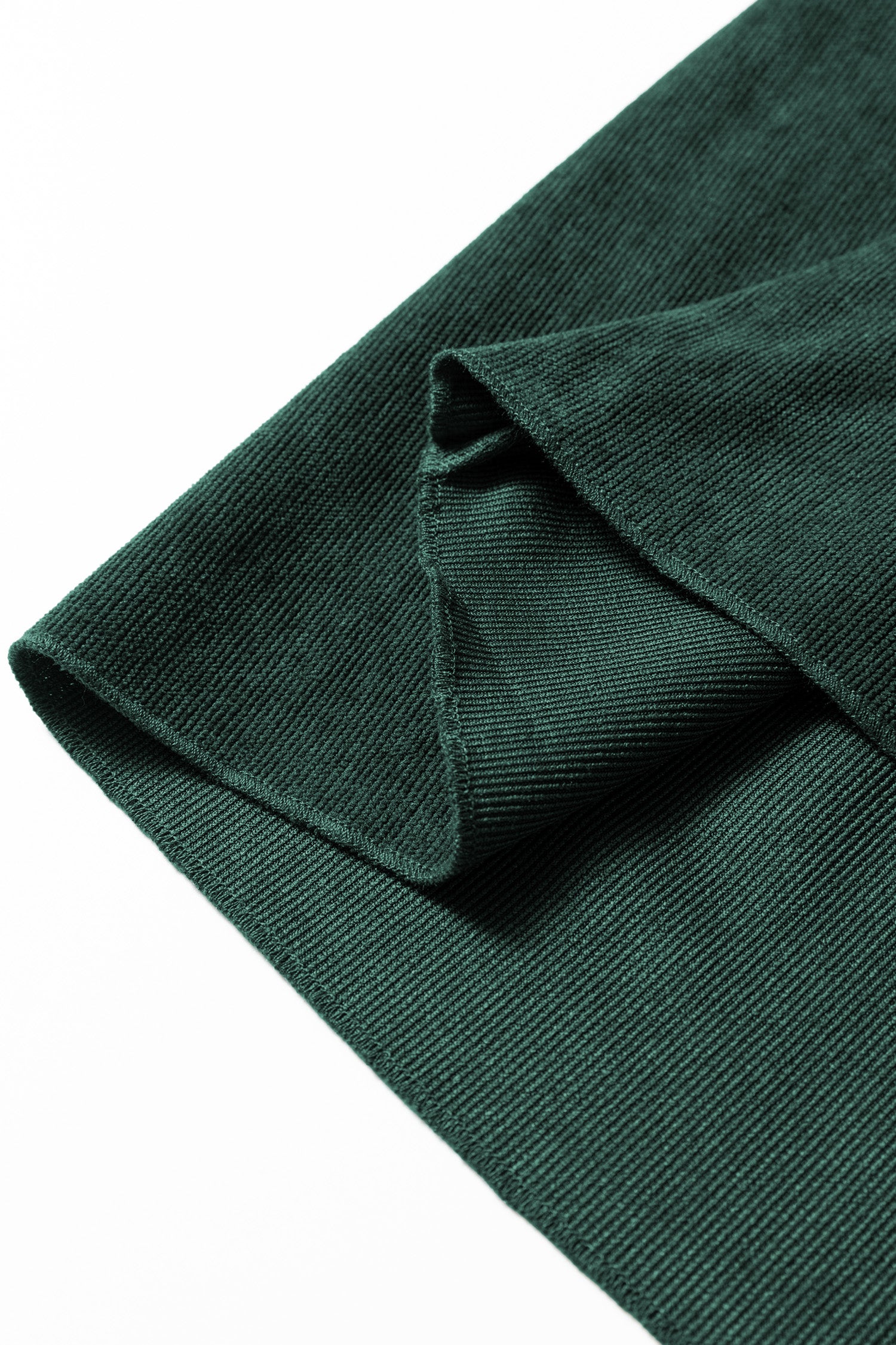Mist Green Lantern Sleeve Tiered Mini Dress