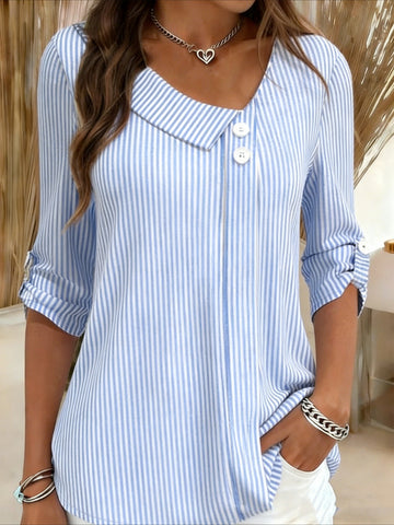 Striped Regular Fit Casual T-Shirt