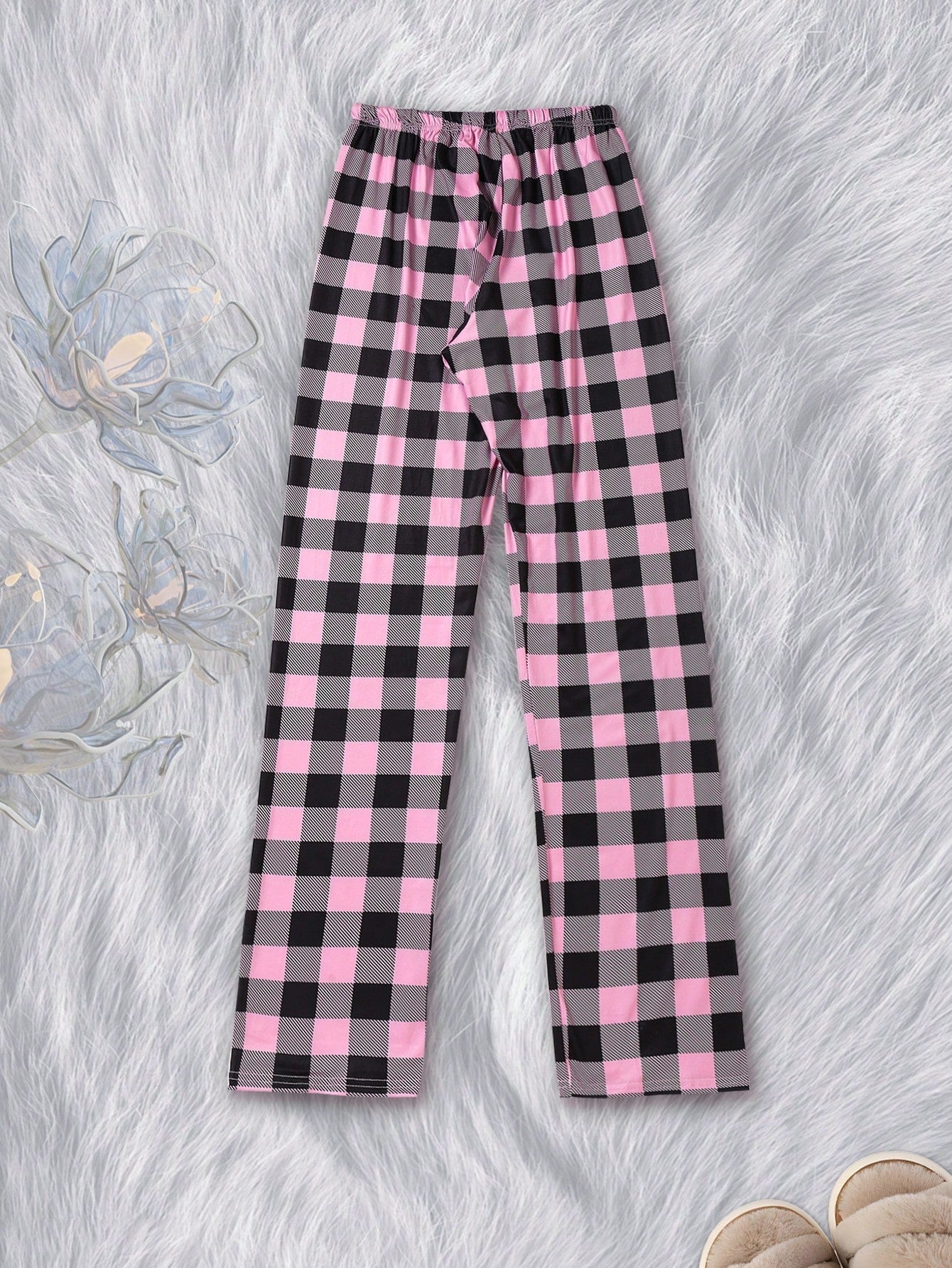 Loose Straight-Leg Casual Pants With High Waist And Floor-Length Design