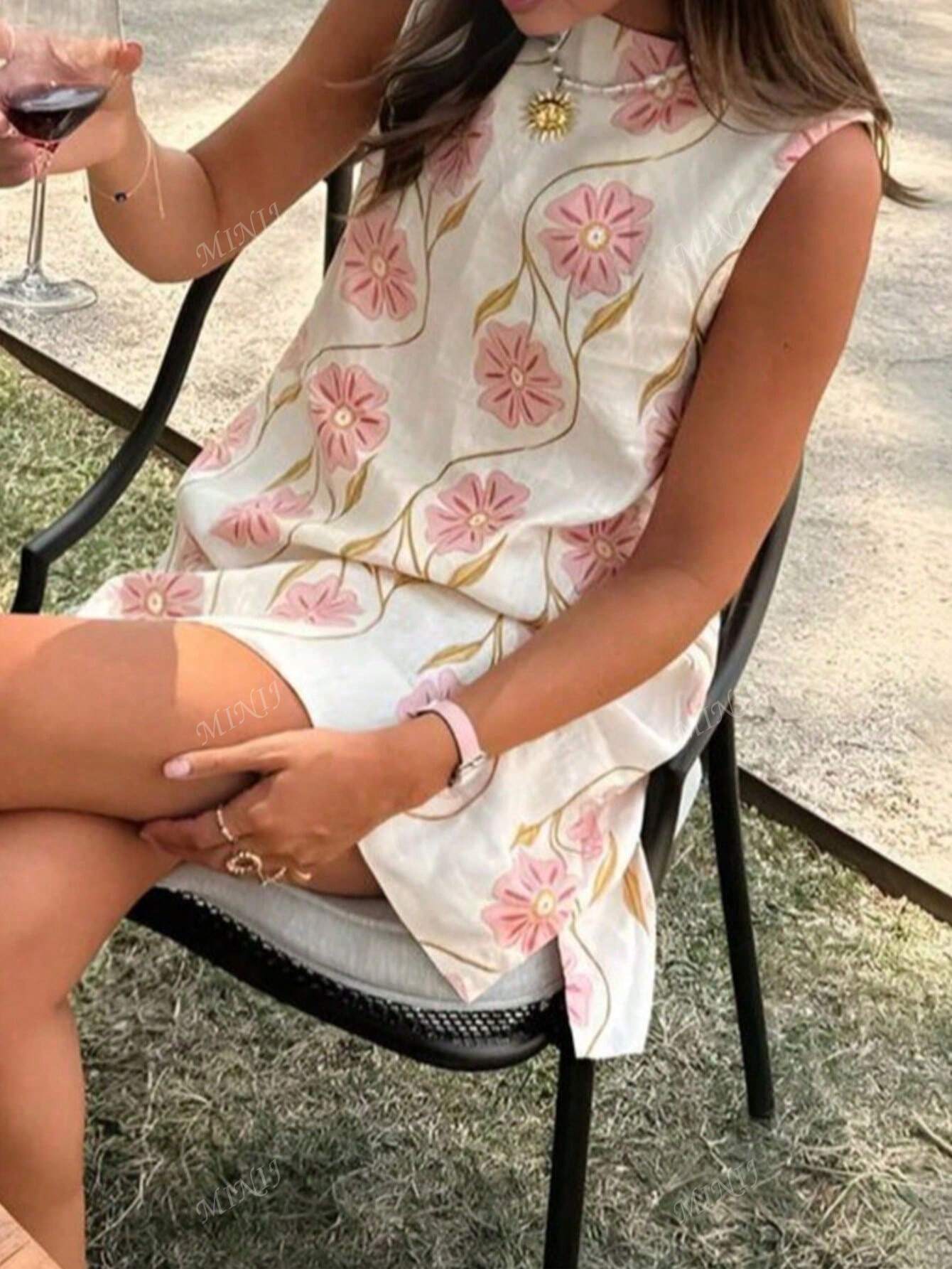 Print Mini Vacation Fairy Dress