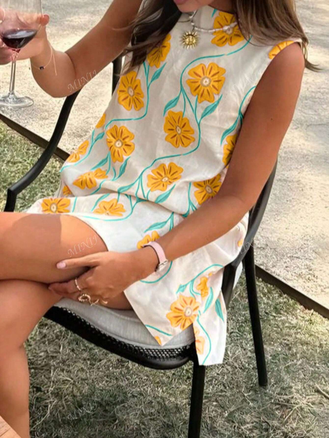 Print Mini Vacation Fairy Dress