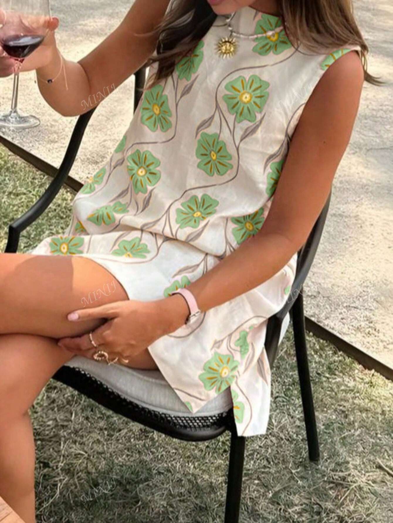 Print Mini Vacation Fairy Dress