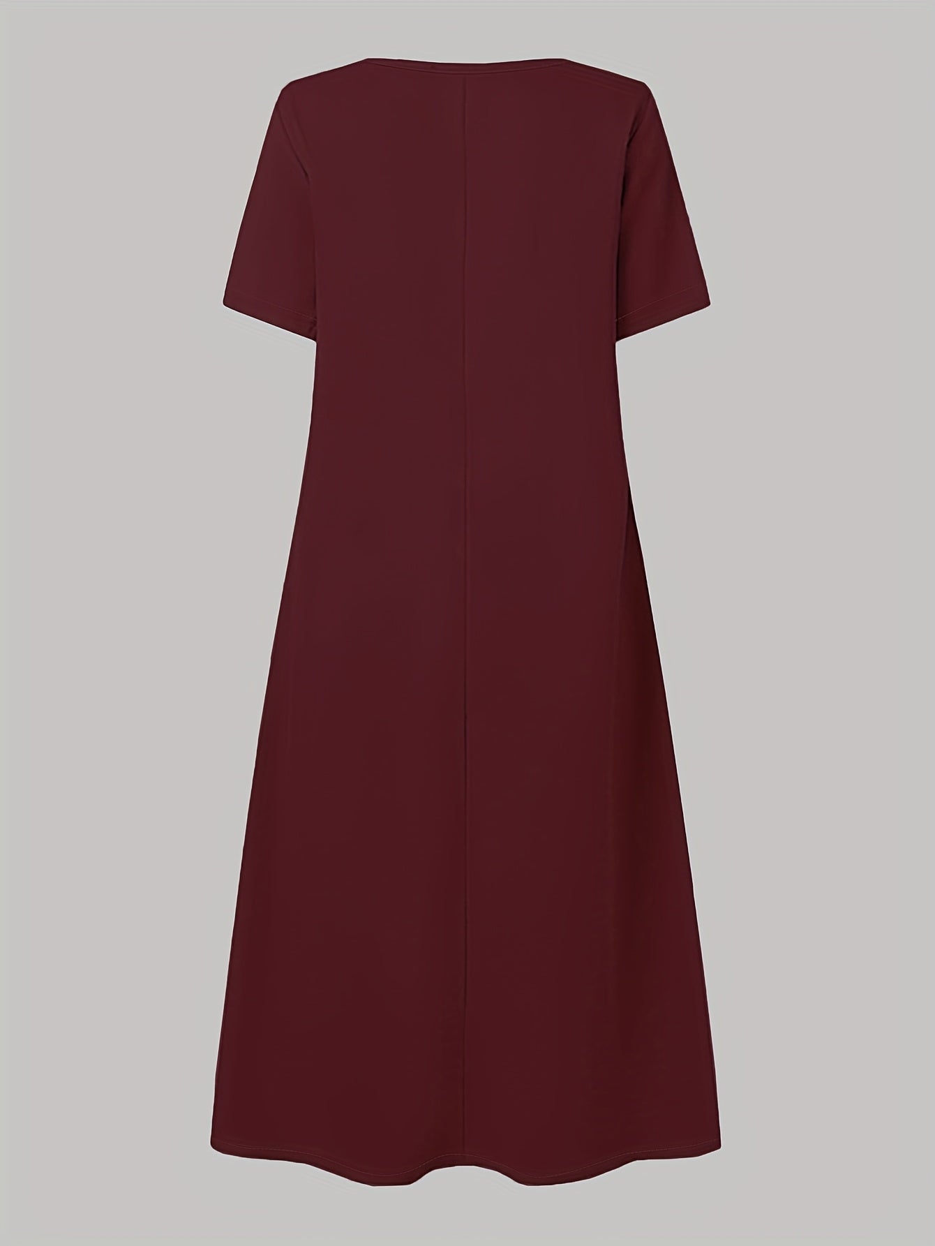 Polyester Women's Summer Dress | Light Blue Casual A-Line Mini with Decorative Buttons