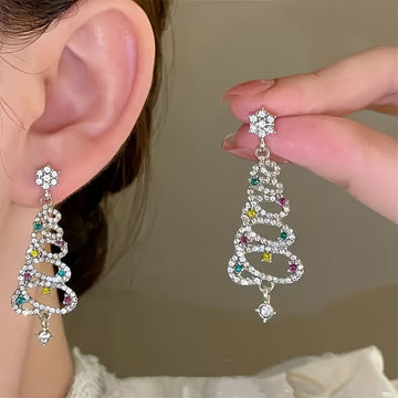 Free Gift Tree Drop Earrings