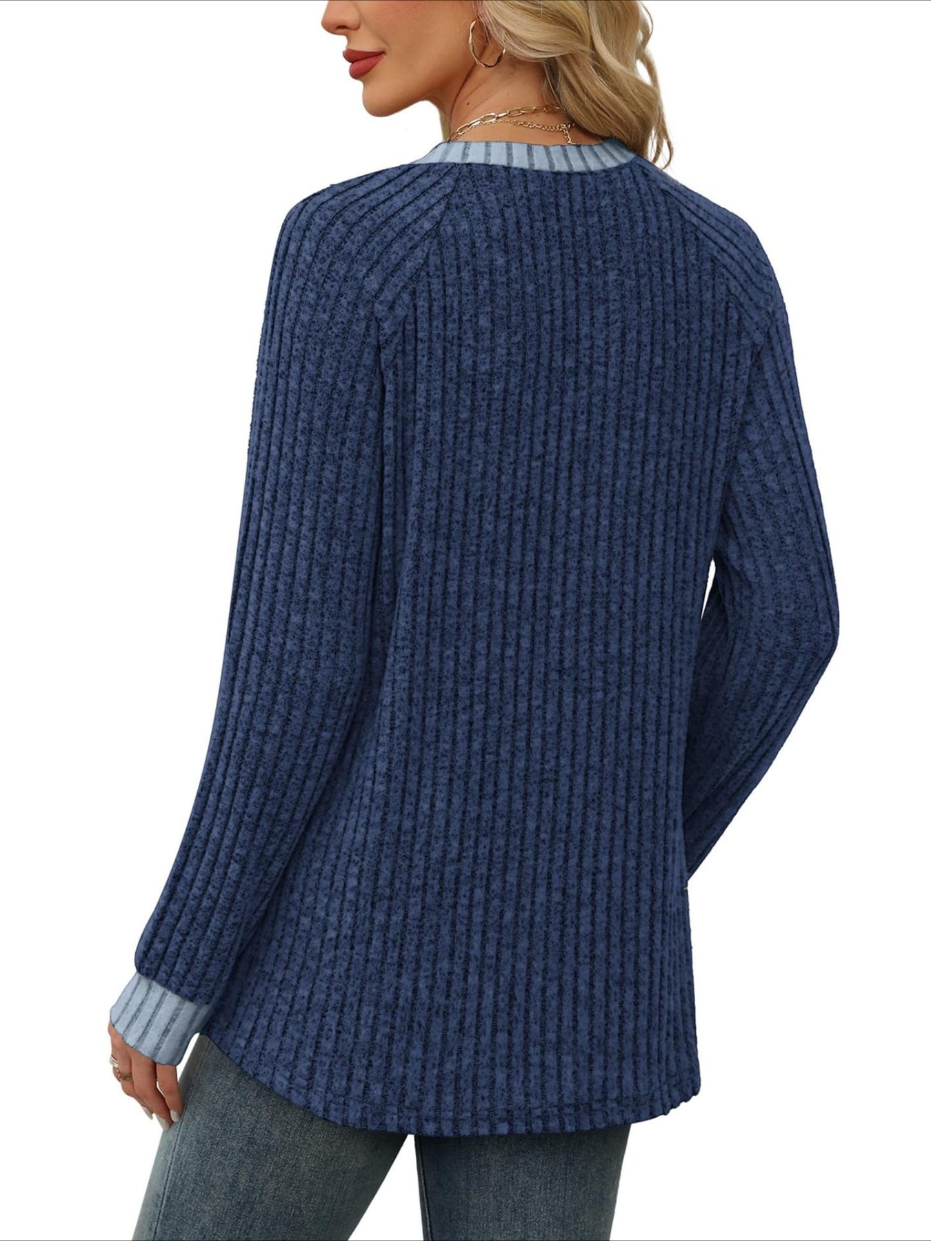 Loose Casual Fluff/Granular Fleece Fabric T-Shirt