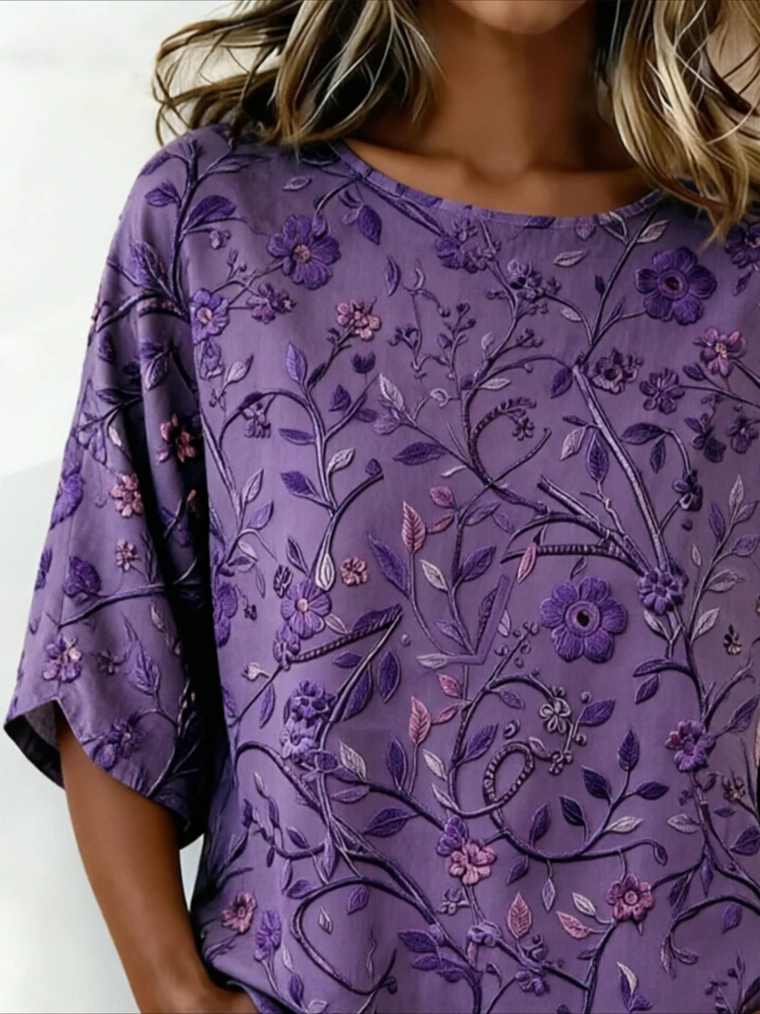 Loose Cotton And Linen Vintage Shirt