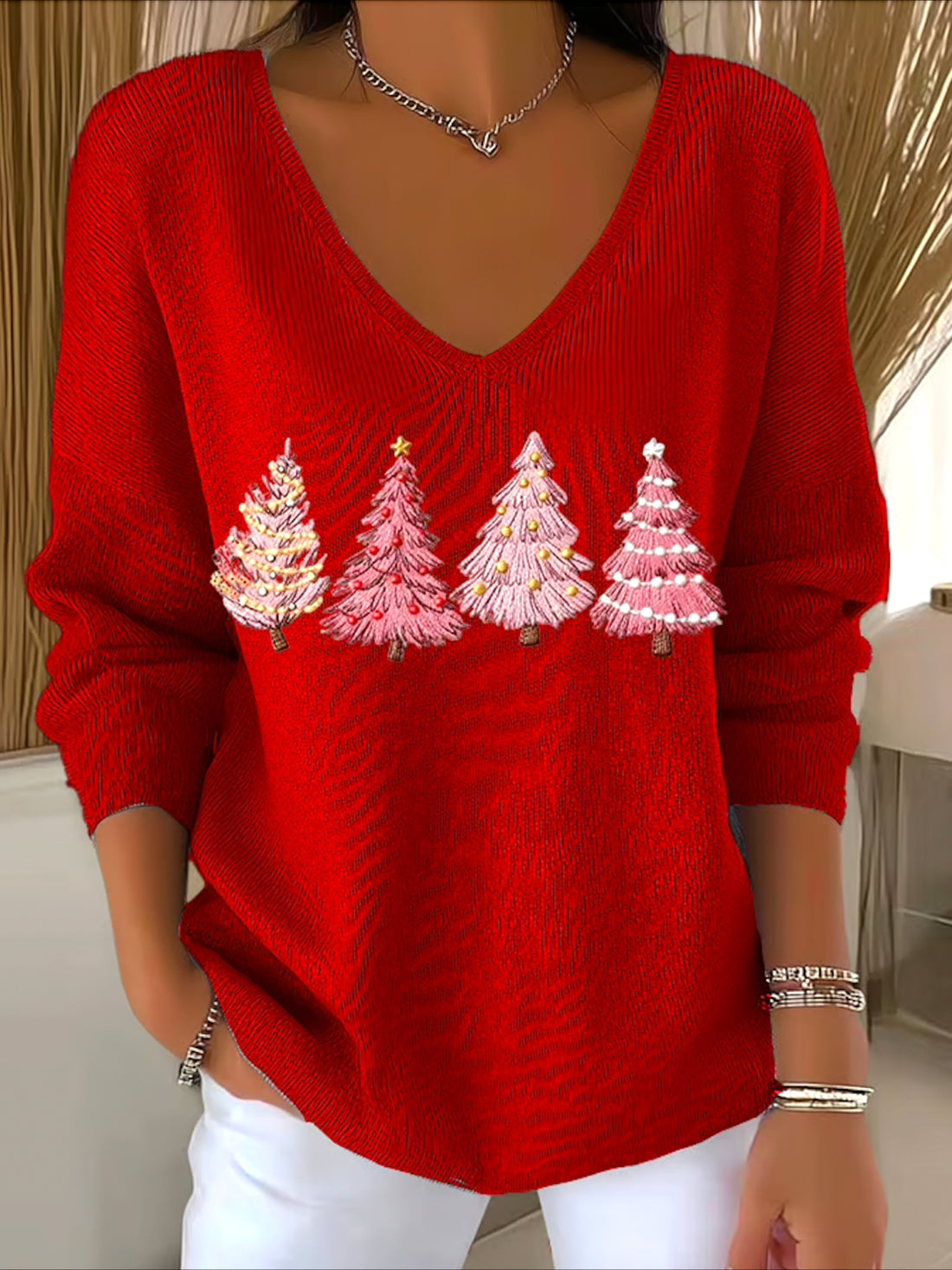 Long Sleeve Comfy Casual Sweater Tee