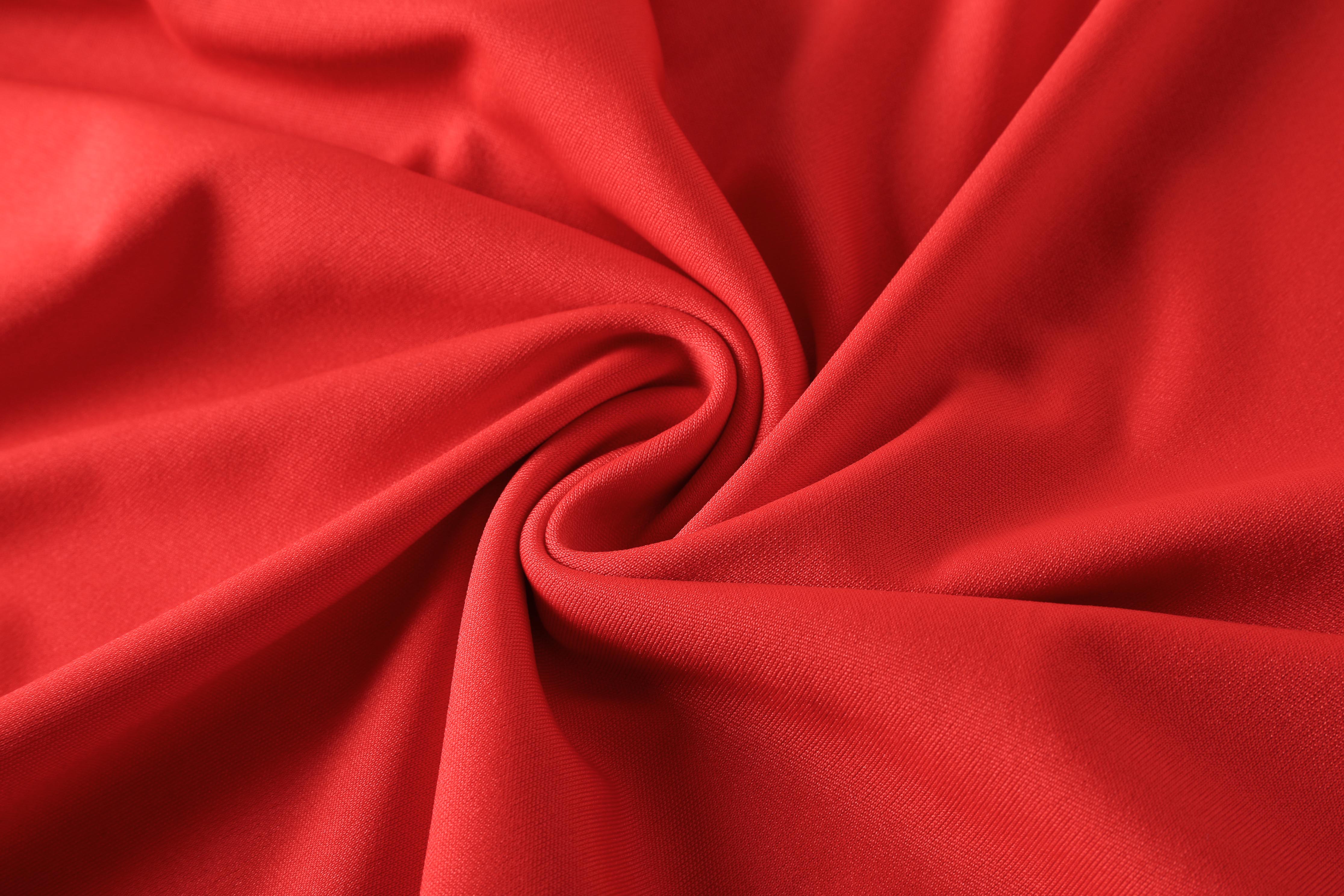 Solid Button Crew Neck Half Sleeve High Waist Dress, Elegant Ruffled Hem Slim Midi Dress
