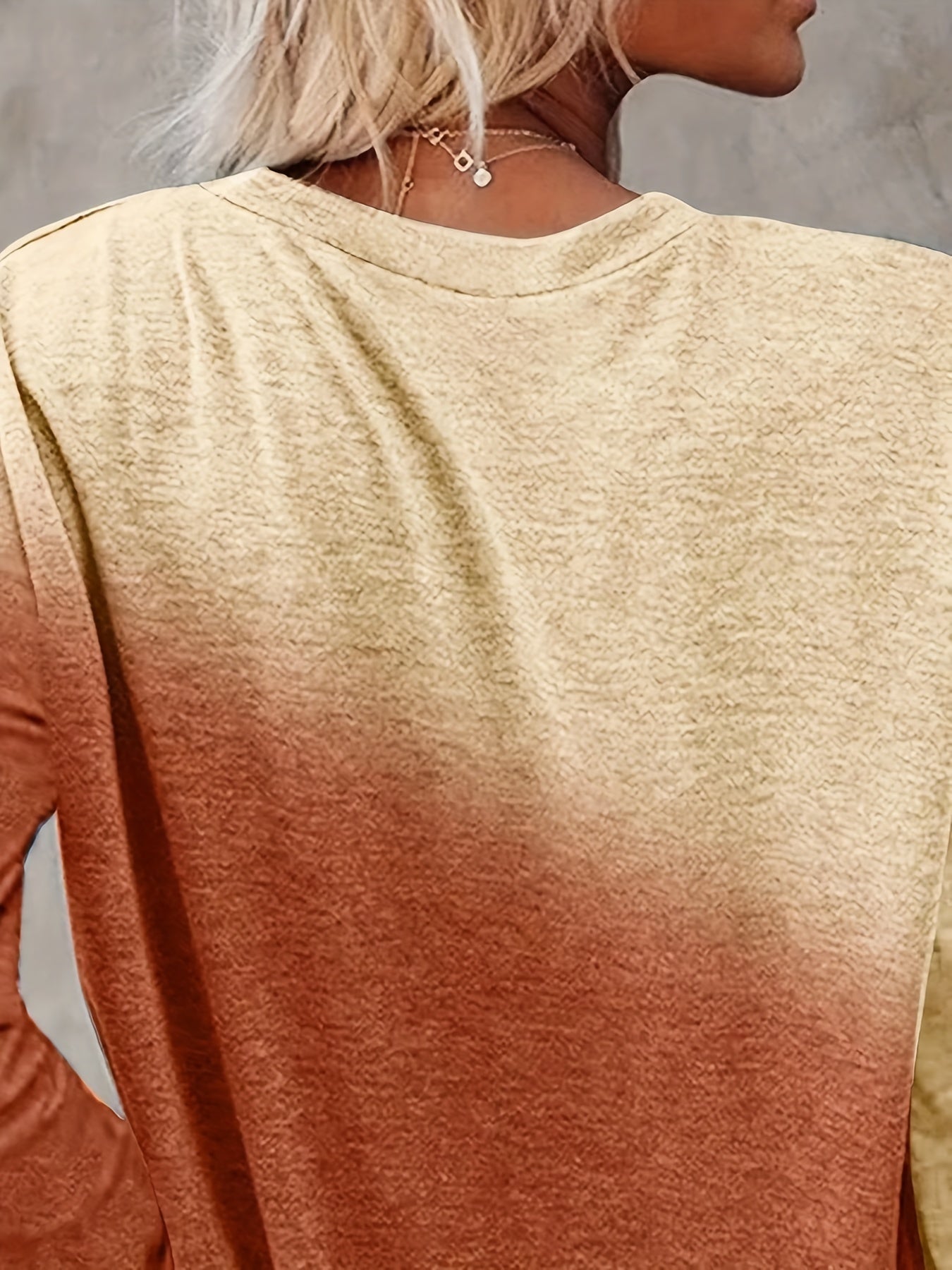 Color Block Pocket T-Shirt, Casual Crew Neck Long Sleeve T-Shirt