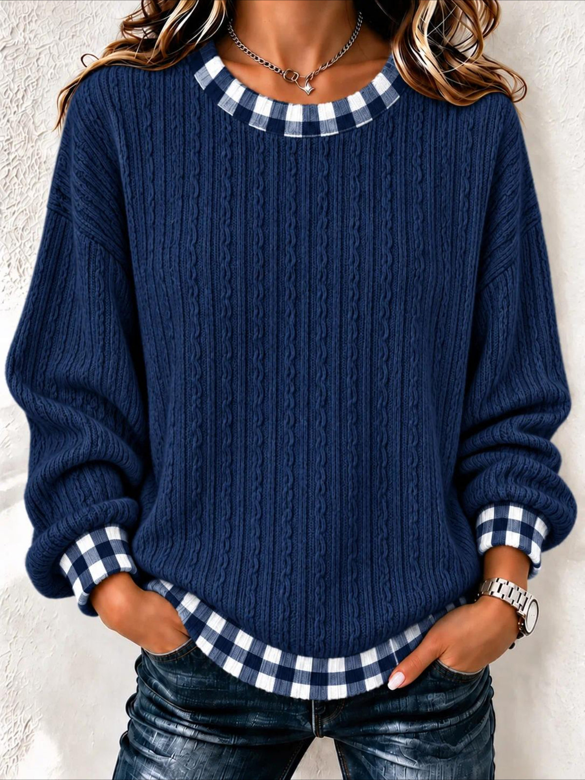 Printing Loose Crew Neck Regular Fit Sweatshirt