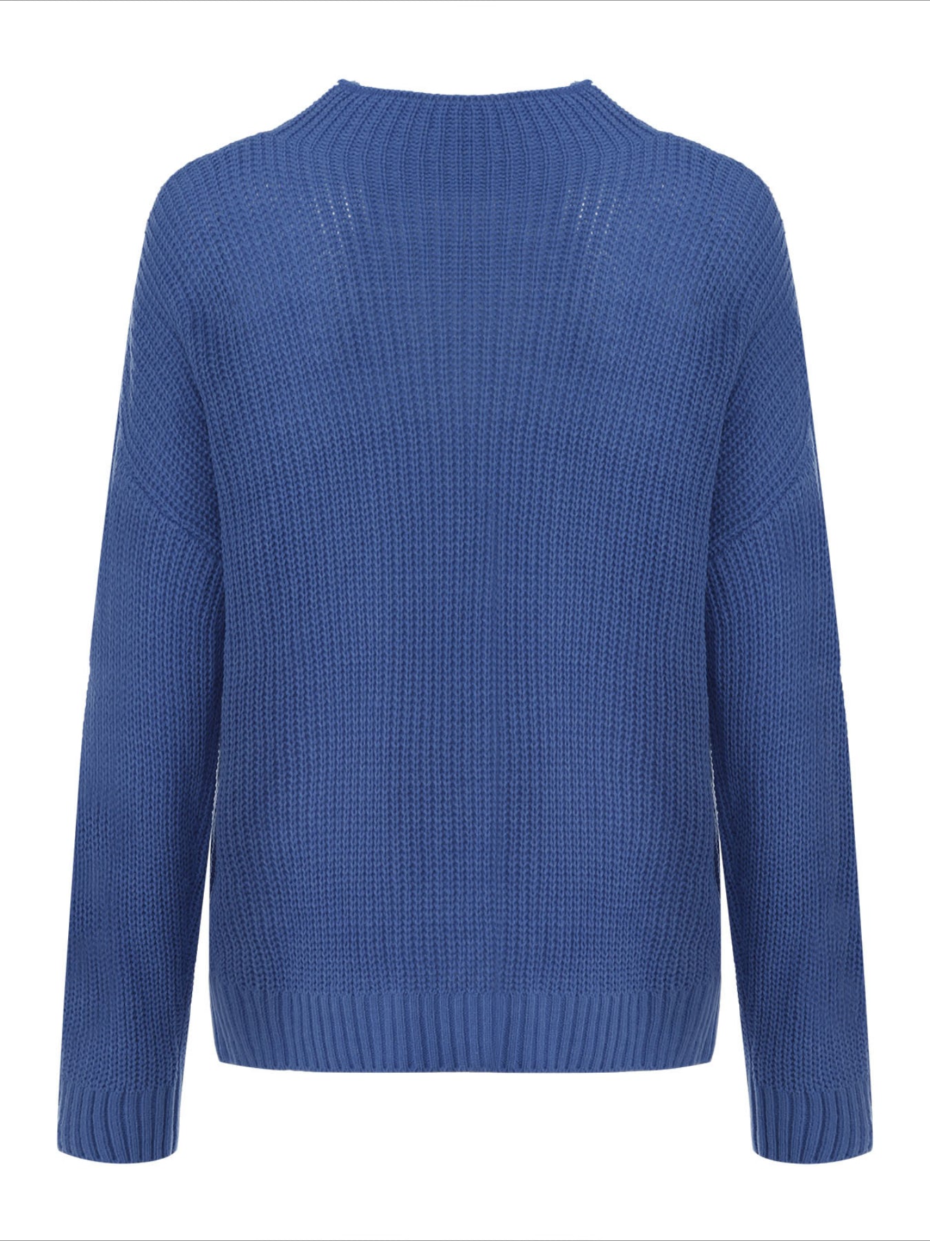 Plain Casual Balloon Sleeve Long Sleeve Sweater