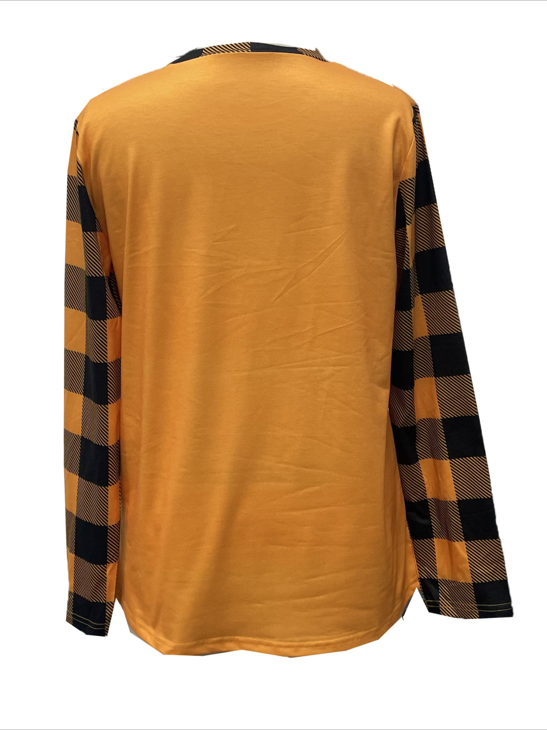 Halloween Print Long Sleeve Crew Neck T-Shirt