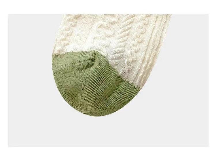 Free Gift Retro Floral Socks , Texture Solid Socks