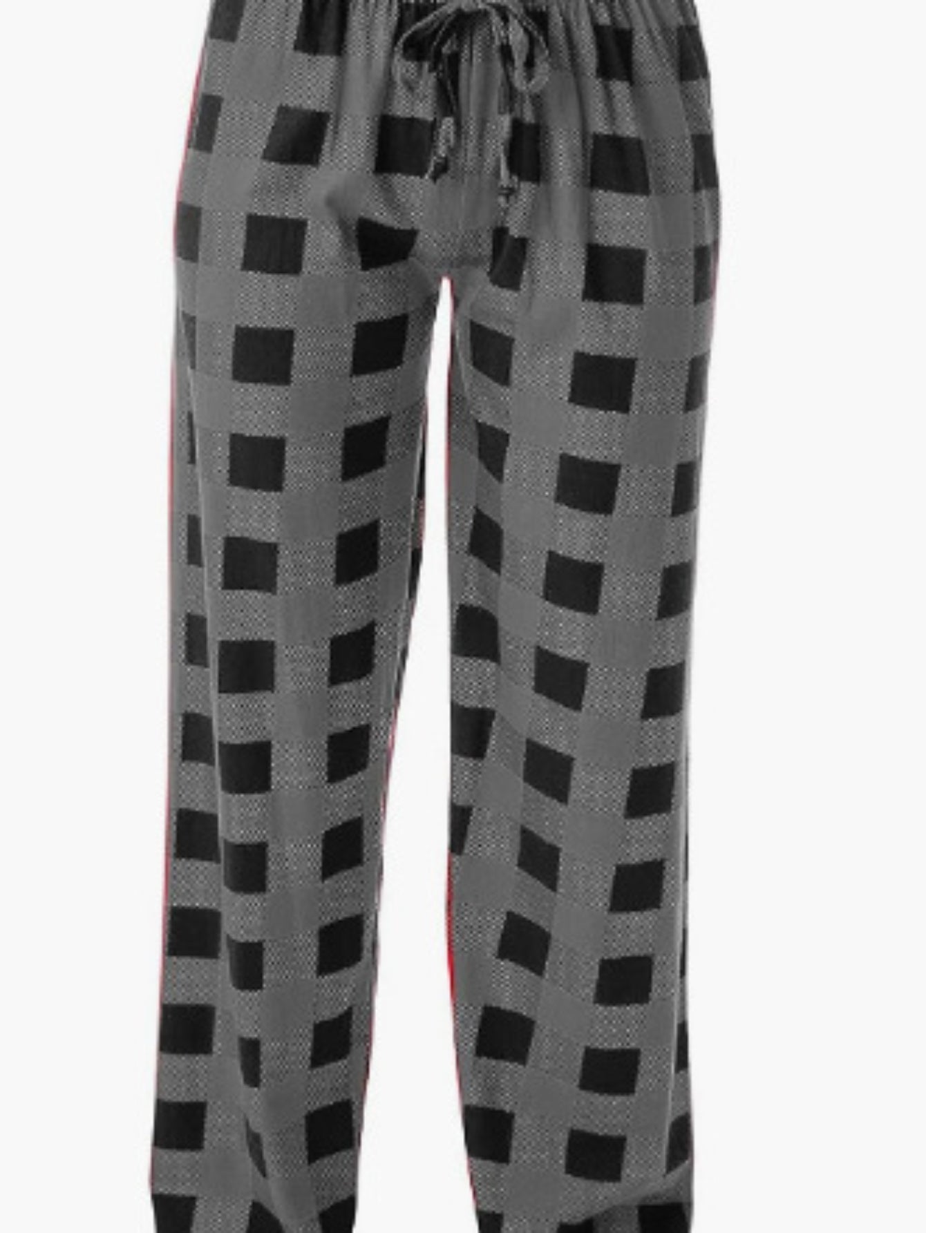 Loose Straight-Leg Casual Pants With High Waist And Floor-Length Design