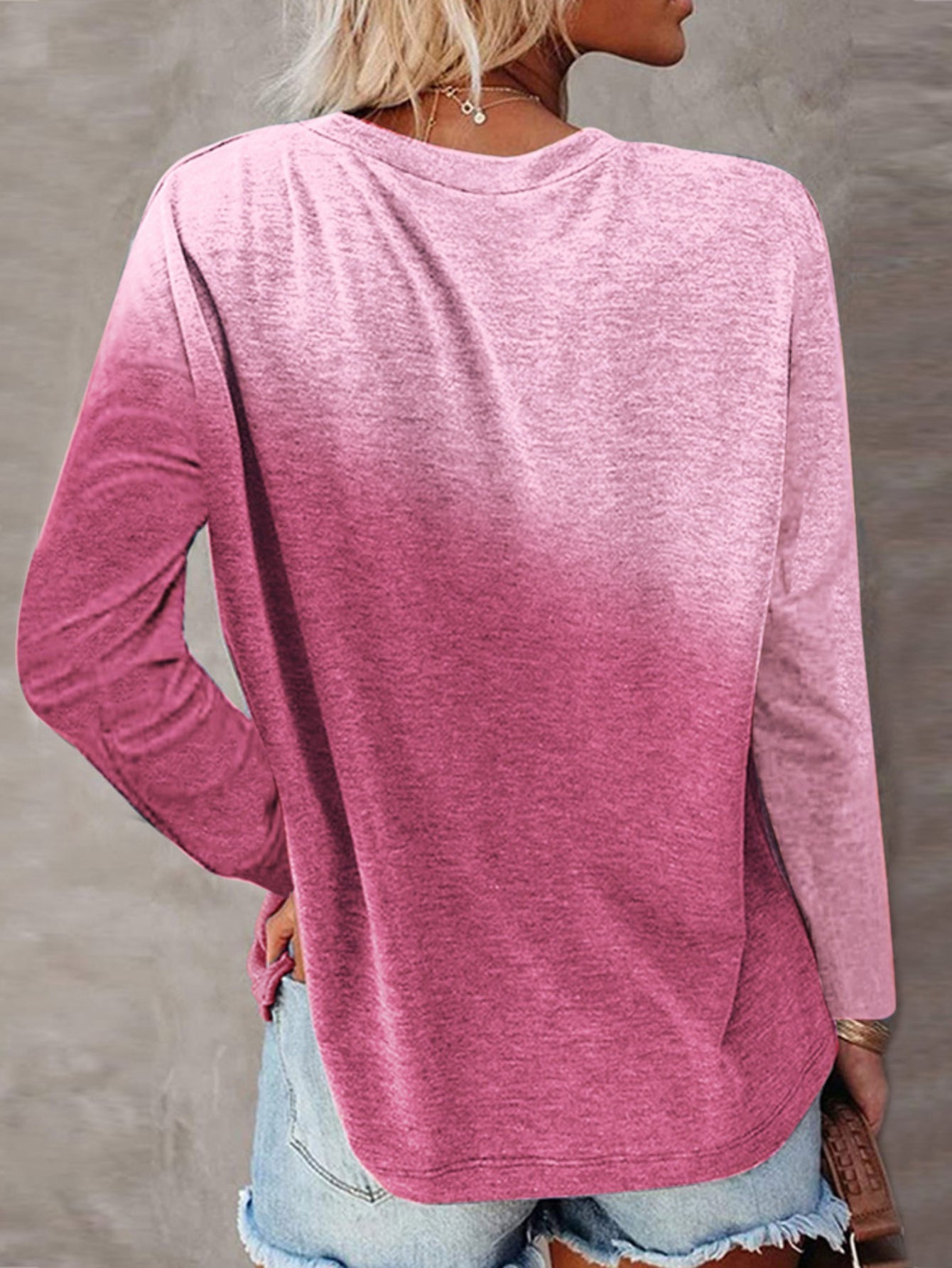 Color Block Pocket T-Shirt, Casual Crew Neck Long Sleeve T-Shirt