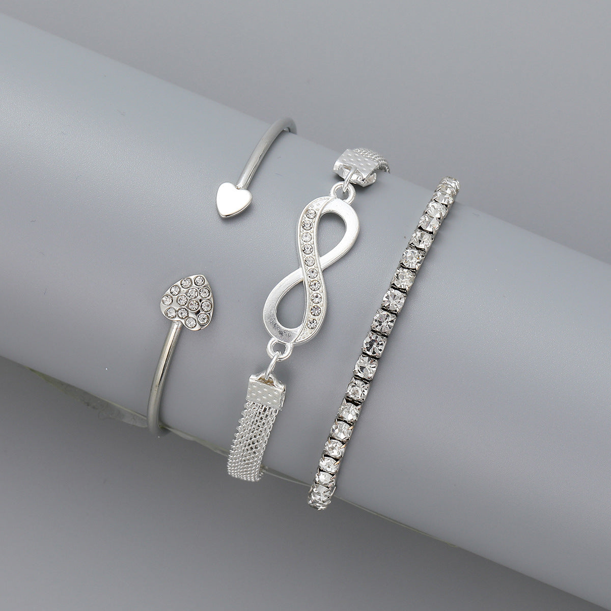 Free Gift Love Opening Bracelet Set of Three