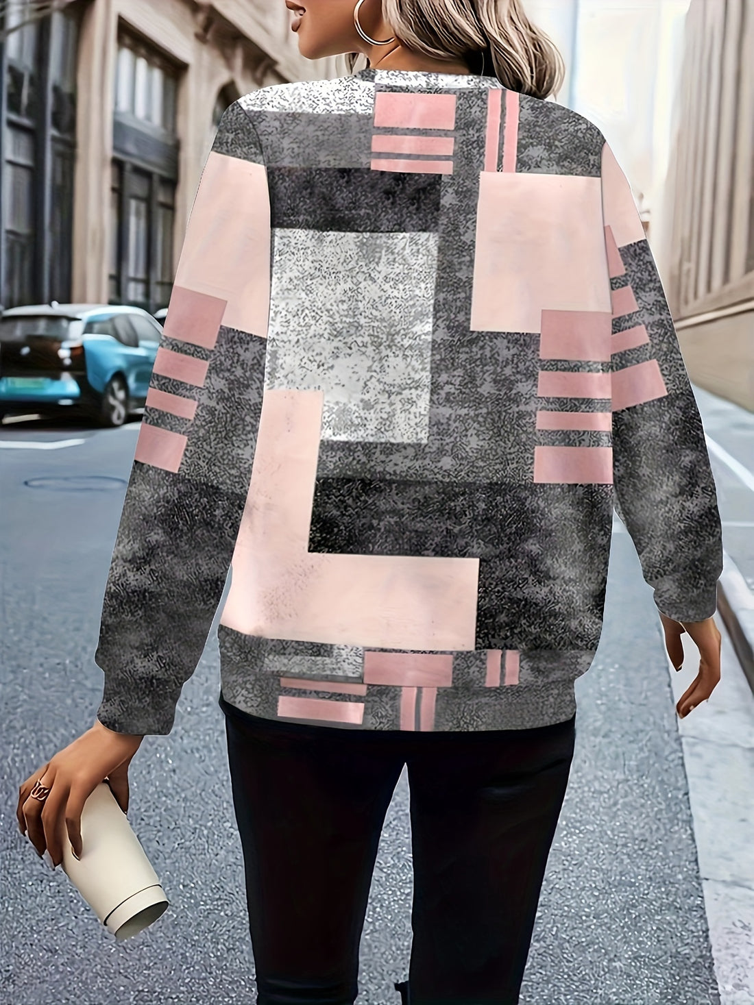 Vibrant Color Block Zipper Sweatshirt - Fashion Sweatshirts