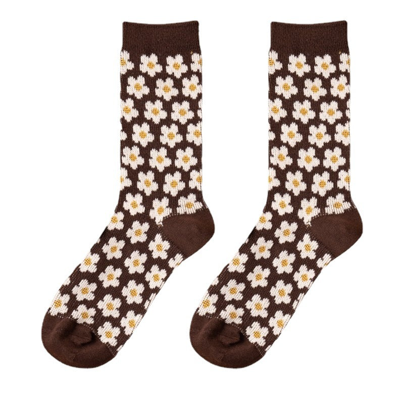 6 Pairs Women Socks Winter Gifts For Women Warm Thick Soft Socks Christmas Gifts Socks Boots Socks Crew Socks Ladies Multicolor Casual Breathable Socks