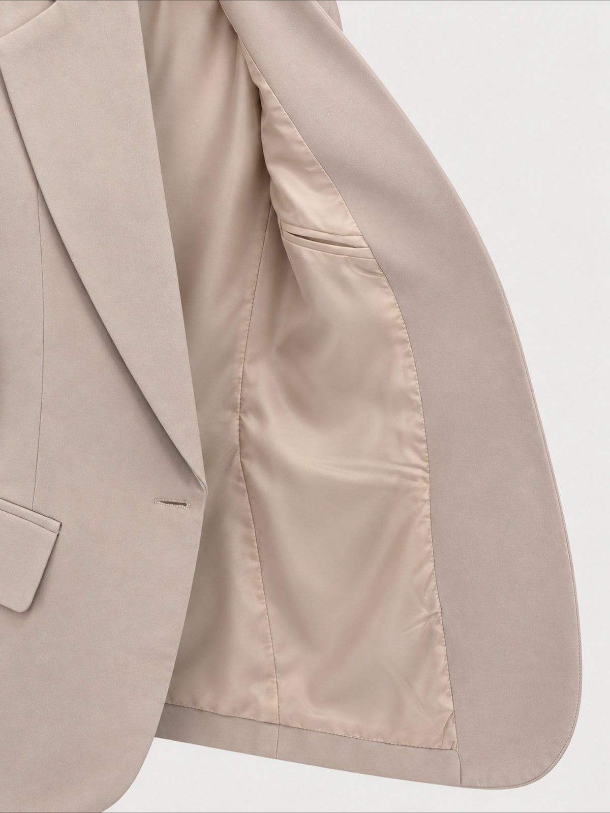 Vintage Split Joint Long Sleeve Regular Blazer
