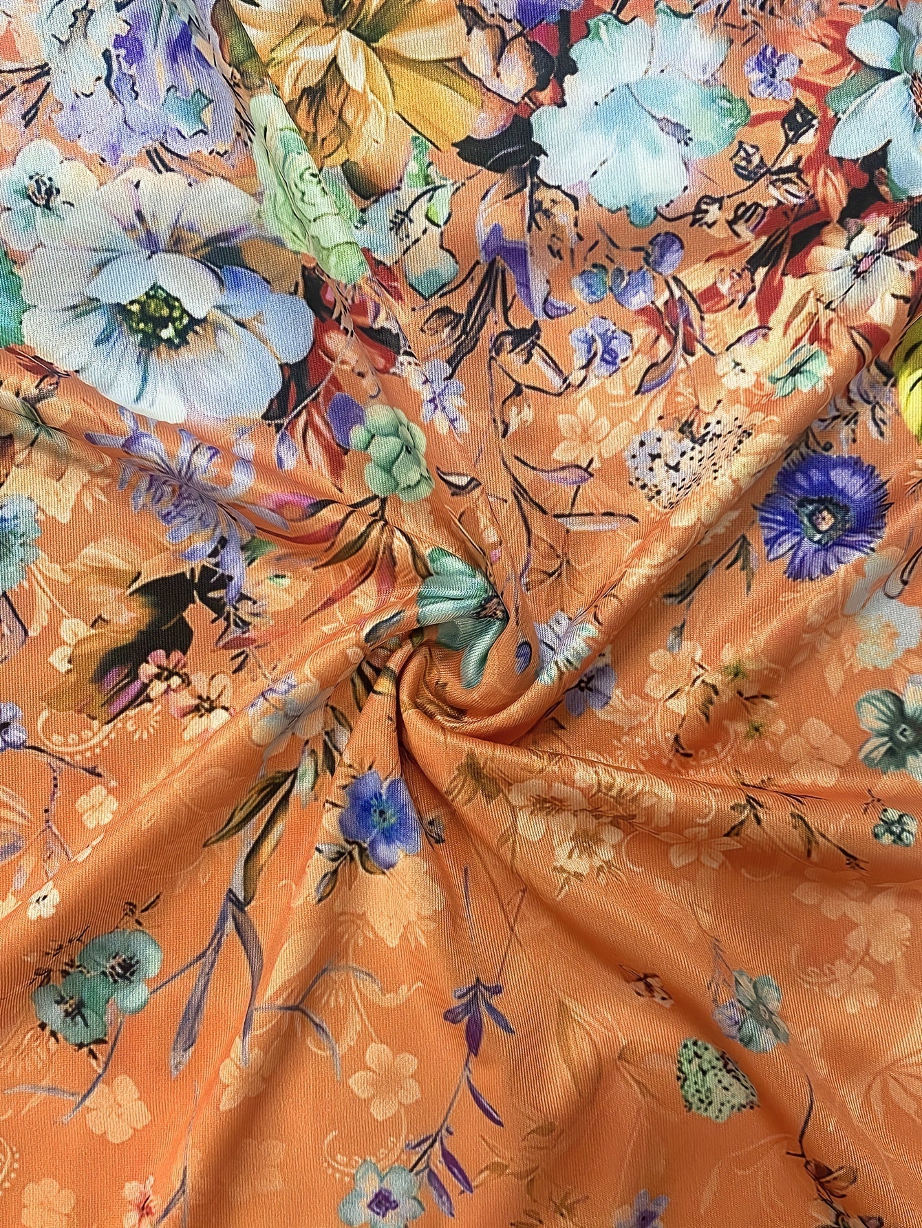 Women's Summer Floral Print Sleeveless V-Neck Dress