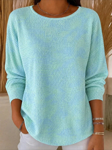 Casual Abstract Sweater Tee