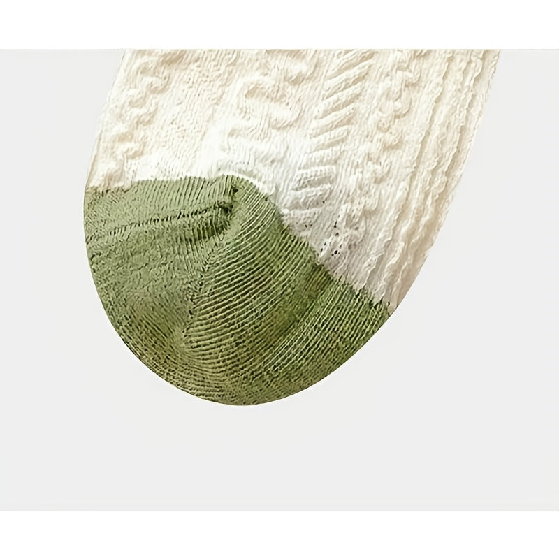 Free Gift Retro Floral Socks , Texture Solid Socks