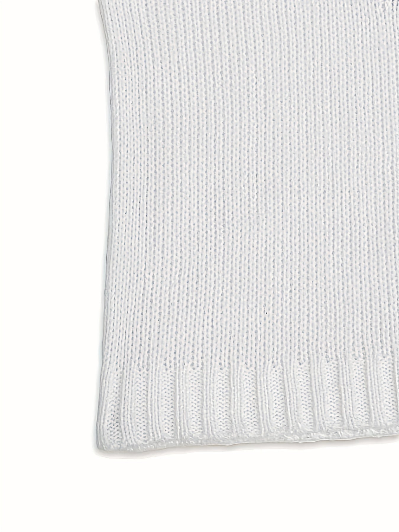 Color Block Simple Knit Sweater, Casual V Neck Long Sleeve Sweater