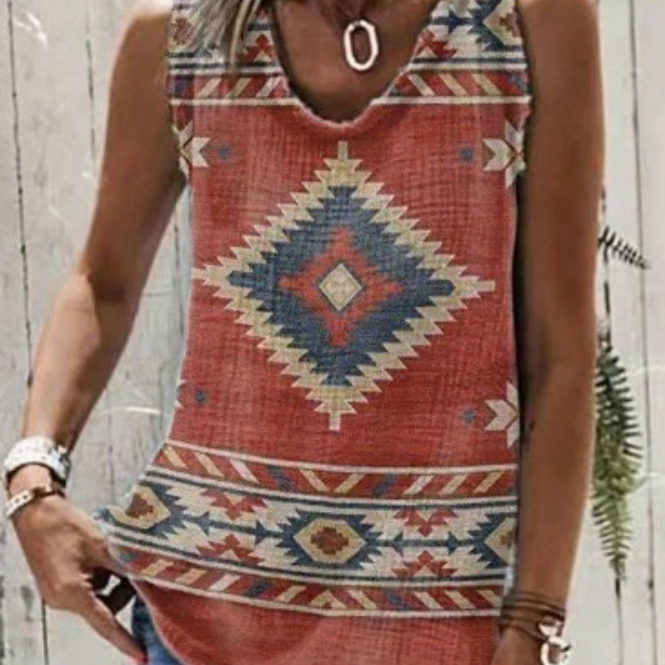 Women's Tank Tops Printed Sleeveless Tank Tops