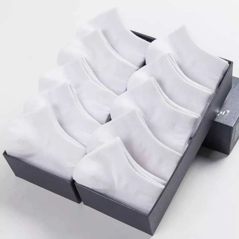 5/10/12 Pairs Comfy Ankle Socks, Solid Color Ankle Sock Pack