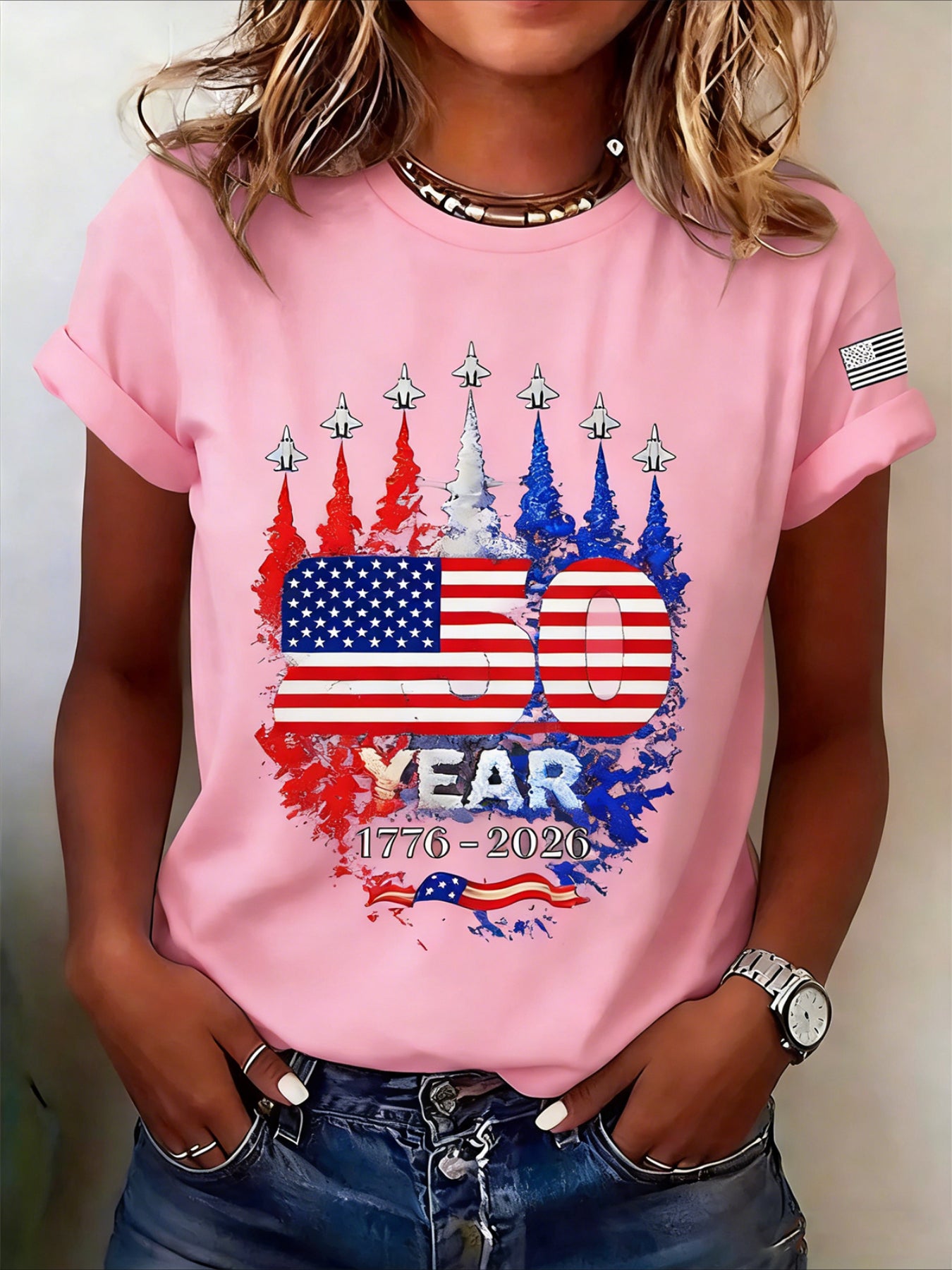 Regular Fit Casual Crew Neck Short Sleeve T-Shirt